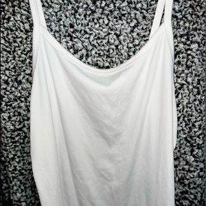 Soft white tank top